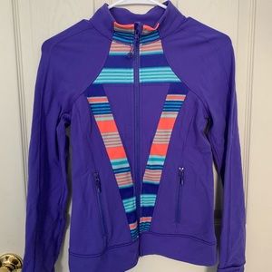 Ivivva Girl’s Athletic Jacket with Tumbholes